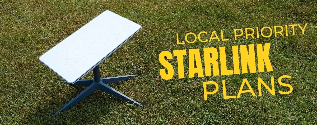 Local Priority Starlink Plans