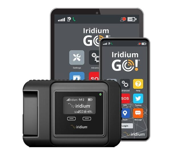 iridium go prepaid Iridium GO! satellite hotspot with smartphone apps