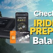 Iridium Prepaid Balance