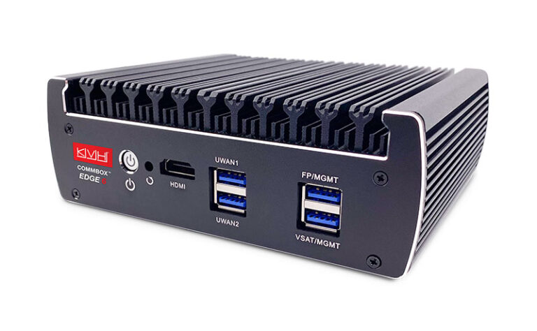 KVH CommBox Edge 6 network gateway with automatic failover