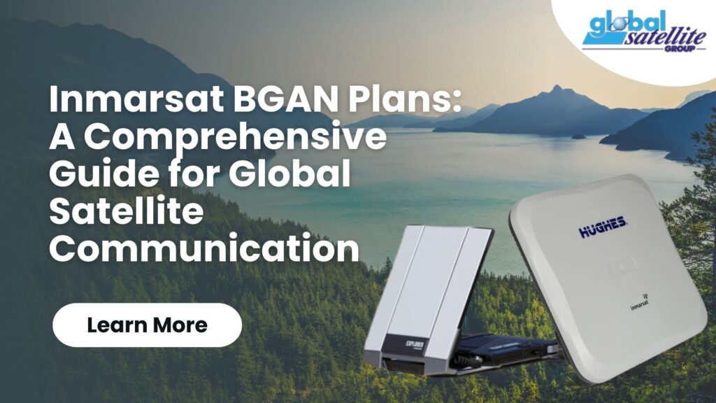 Inmarsat BGAN satellite broadband terminals for BGAN postpaid service