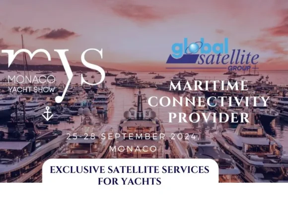 Global Satellite at the Monaco Yacht Show 2024