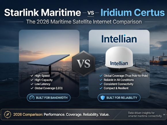 Starlink Maritime vs Iridium Certus: The 2026 Maritime Satellite Internet Comparison