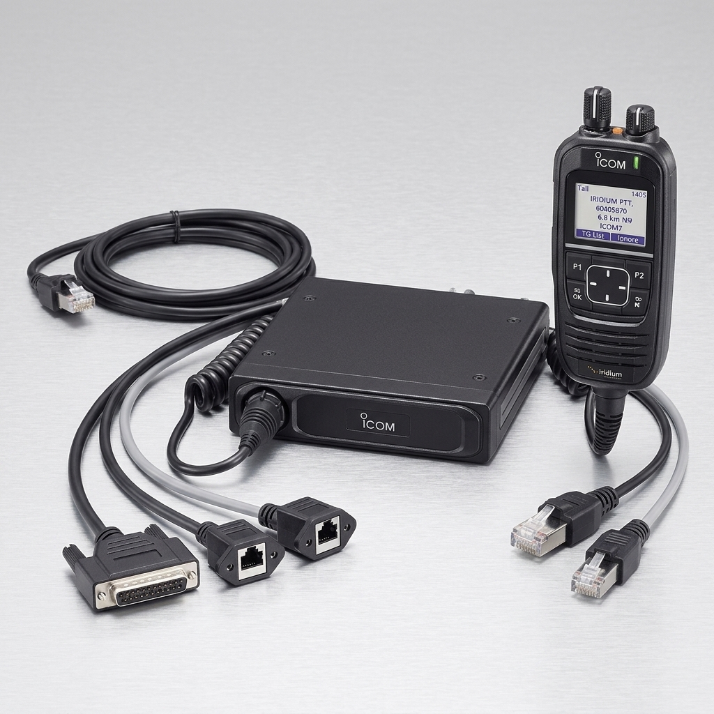 Icom IC-SAT100M fixed mobile satellite PTT system