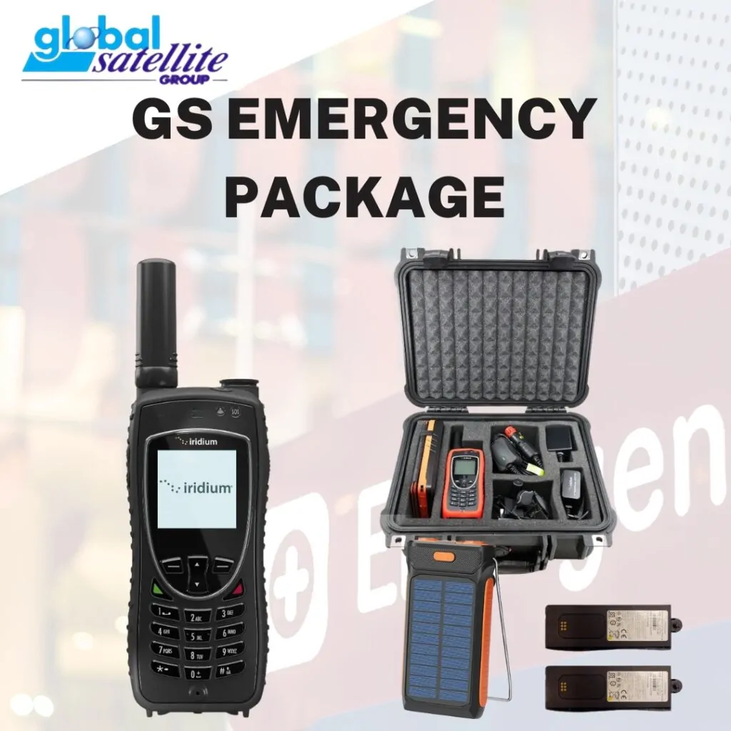 Iridium Satellite Phones GS Emergency PACKAGE