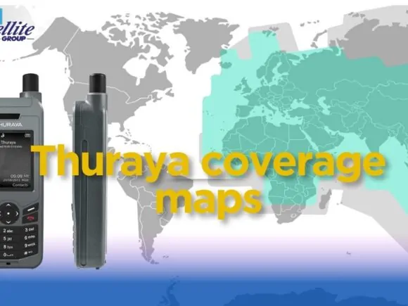 Thuraya coverage maps