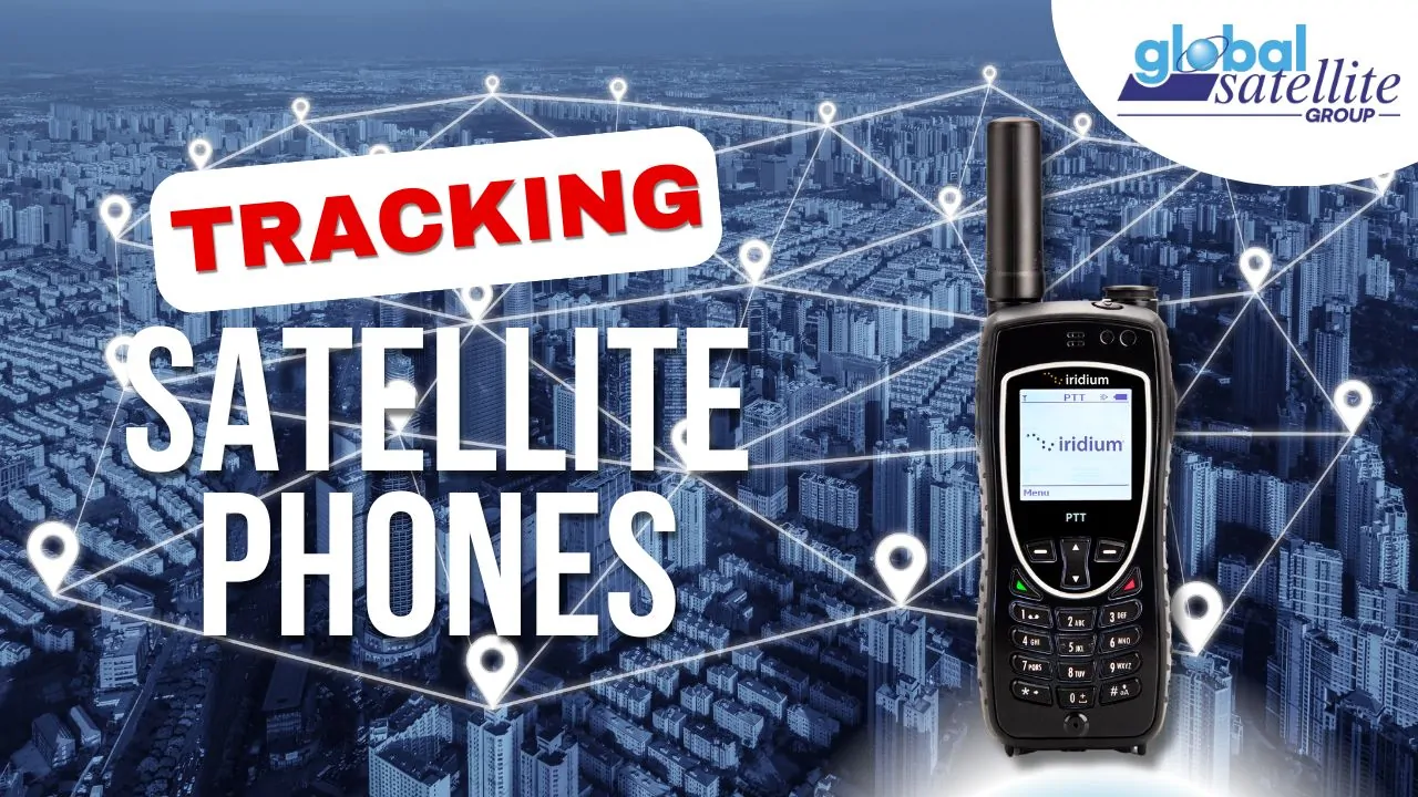 Can satellite phones be tracked?